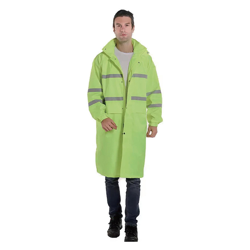 Pláštenka na pončo z PVC s reflexnými líniami